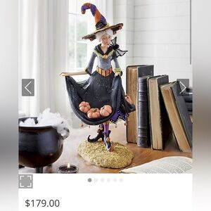 Katherine's Collection Esther Witch Figurine - NWT